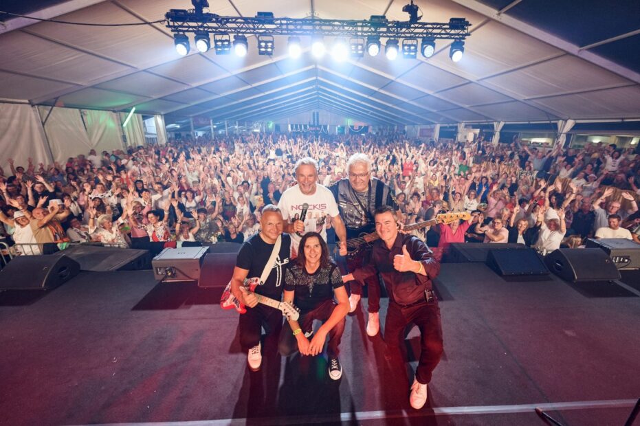 Die Nockis gemeinsam mit ihren Fans beim Nockis Fest 2026