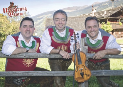 rsprung Buam – Volksmusikgruppe aus dem Zillertal
